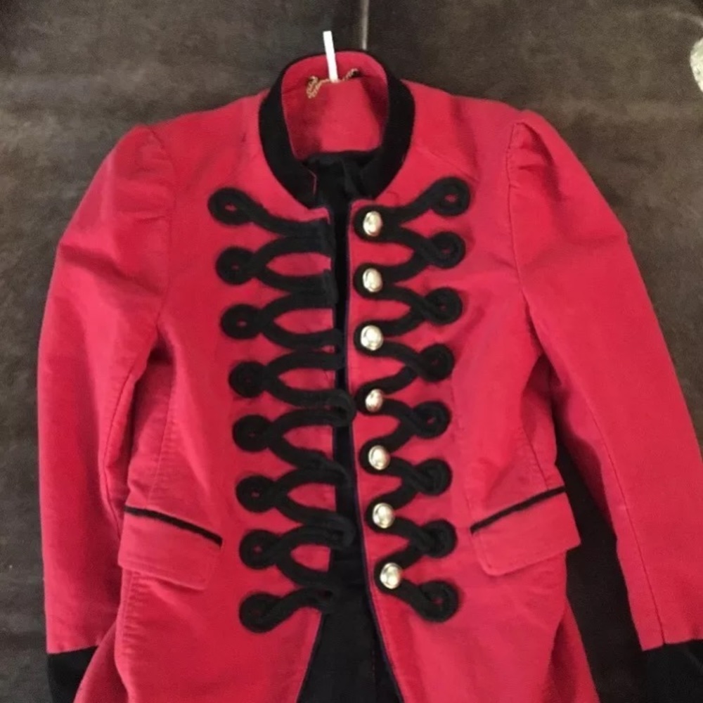SOLD Free people military embellished coat XS - Picture 3 of 4